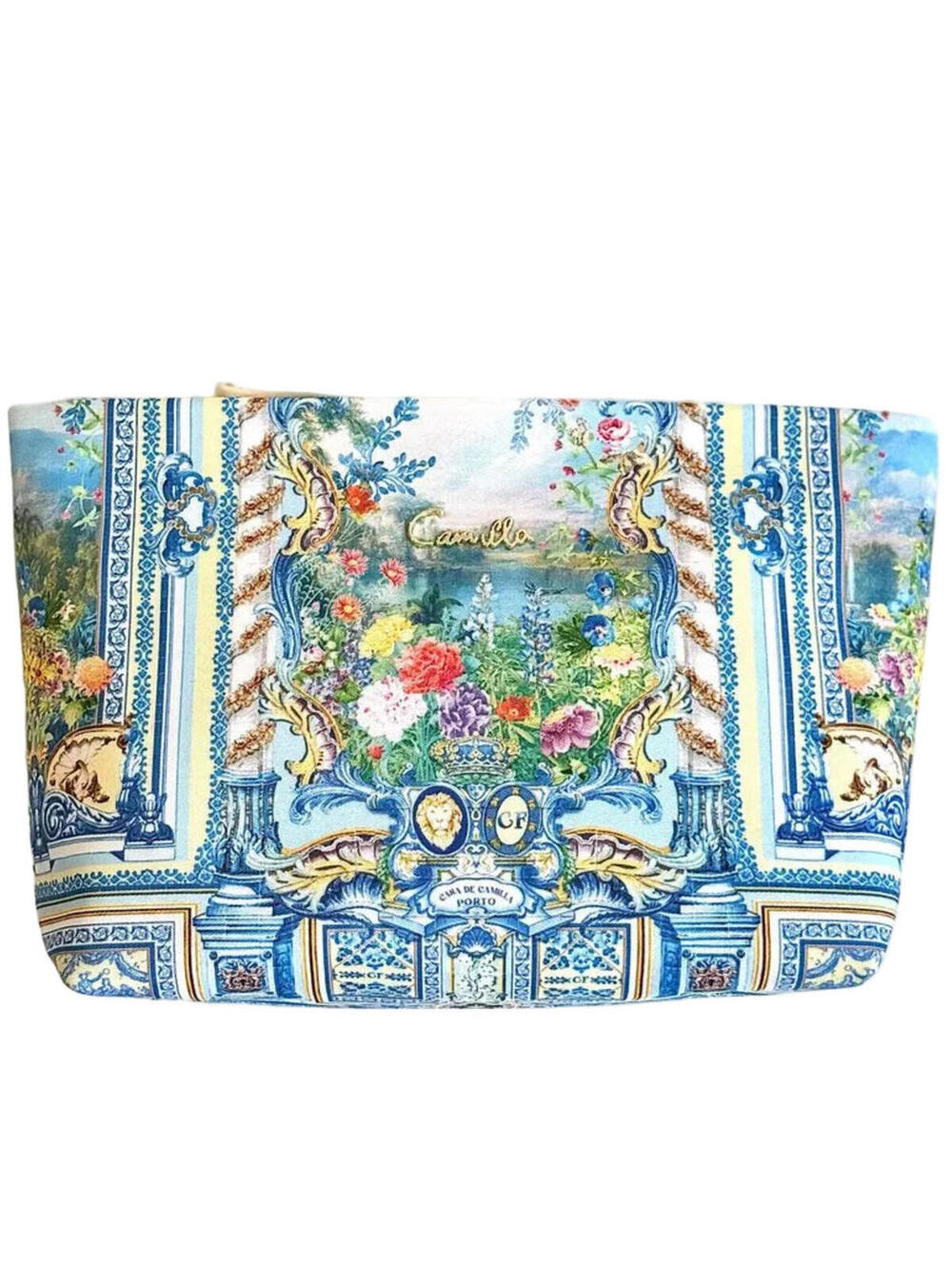 Camilla Floral Print Cosmetic Case